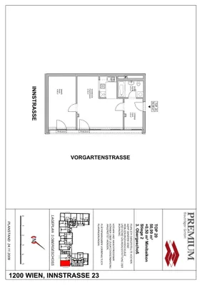 2-Zimmer-Wohnung mieten in Wien – 50,99 m², € 996 – Bild 11 von 11