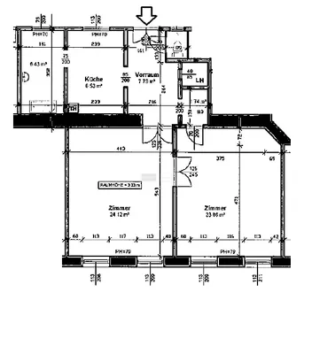 2-Zimmer-Gewerbeimmobilie mieten in Wien – 74 m², € 1.332 – Bild 3 von 3