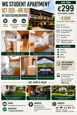 WG Student Apartment 10 km to University (Keutschach am See) cost effective, photo 2