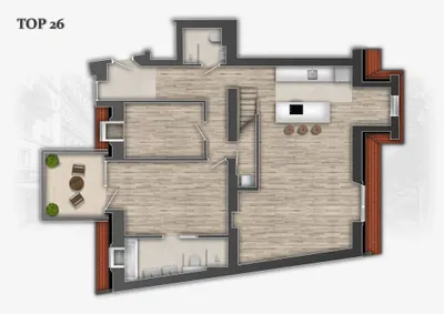 3-Zimmer-Wohnung mieten in Wien – 122,67 m², € 2.975 – Bild 26 von 28