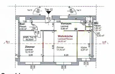 2-Zimmer-Wohnung mieten in Wien – 50,83 m², € 1.140 – Bild 10 von 11