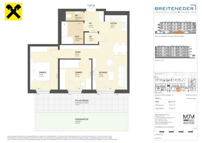 3-Zimmer-Wohnung kaufen in Korneuburg – 65,62 m², € 438.900 – Bild 9 von 9