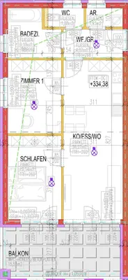 3-Zimmer-Wohnung mieten in Graz-Umgebung – 63,75 m², € 1.017 – Bild 10 von 10