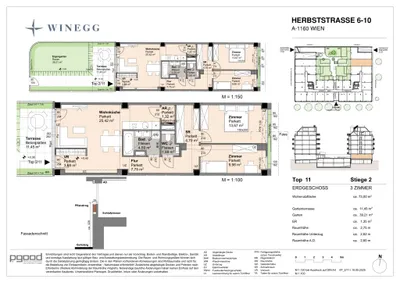 Immobilie kaufen in Wien – 73,25 m², € 407.800 – Bild 11 von 11