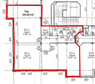 Gewerbeimmobilie mieten in Mödling – 124 m², € 1.562 – Bild 7 von 9