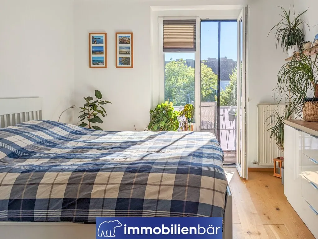 Idyllische 2-Zimmer-Eigentumswohnung mit Sonnenbalkon in ruhiger Bestlage von Linz - Ansicht 2