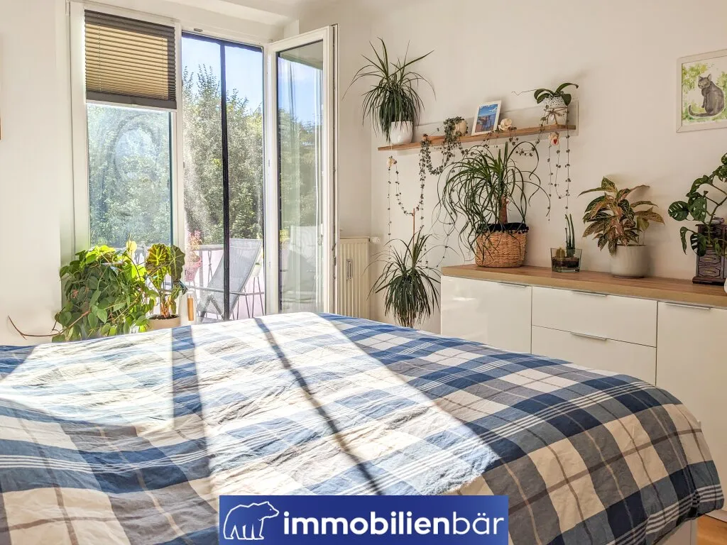 Idyllische 2-Zimmer-Eigentumswohnung mit Sonnenbalkon in ruhiger Bestlage von Linz - Ansicht 3