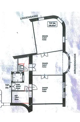 3-Zimmer-Wohnung mieten in Wien – 106 m², € 1.840