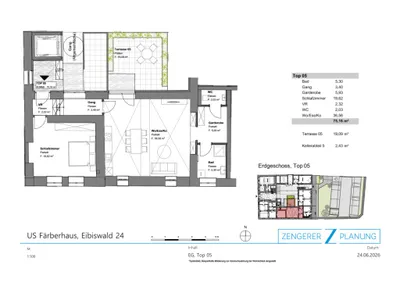 2-Zimmer-Wohnung kaufen in Deutschlandsberg – 75 m², € 292.500 – Bild 14 von 14