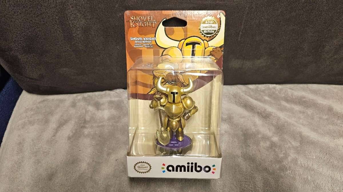 Amiibo Shovel Knight Gold - NEUF Sous Blister - Nintendo Switch/Wii U