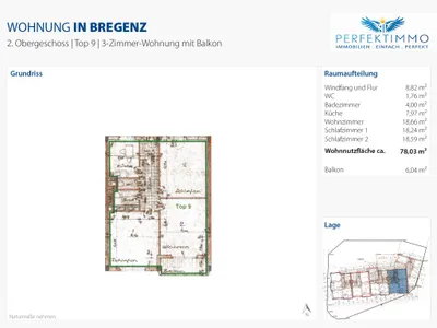 3-Zimmer-Wohnung kaufen in Bregenz – 78,03 m², € 293.630 – Bild 16 von 16