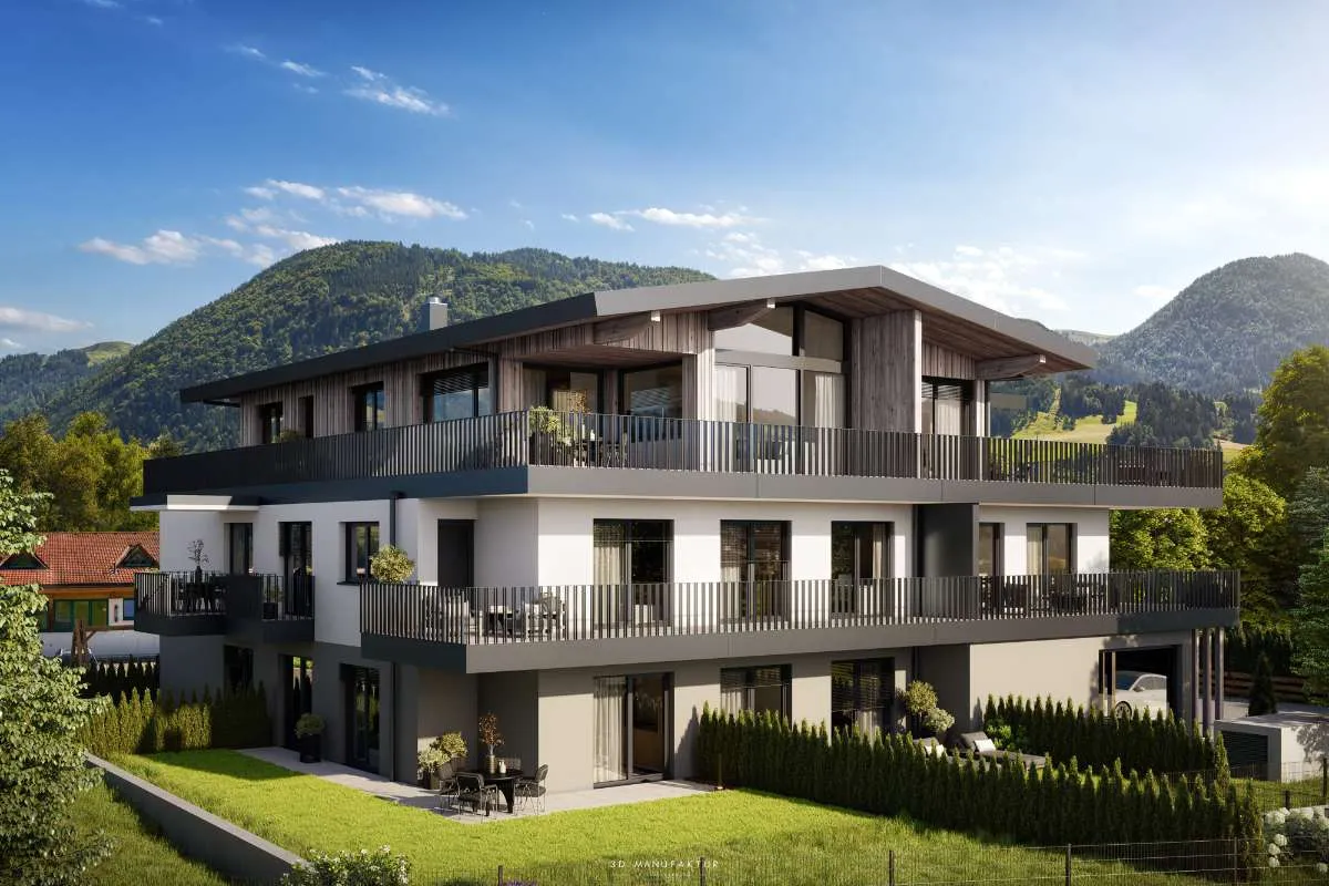 Exklusive Neubauwohnungen in zentraler Lage von Kirchdorf - Ansicht 2