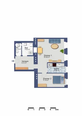 2-Zimmer-Wohnung kaufen in Wien – 55,41 m², € 299.900 – Bild 15 von 15