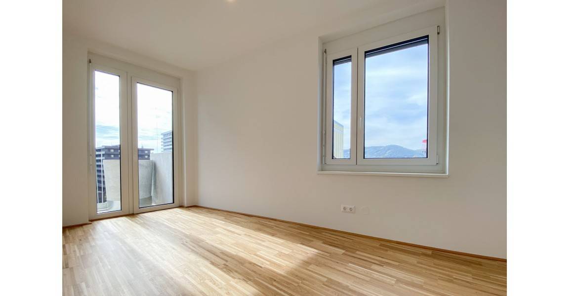 Reininghaus Gründe: Familienwohnung: 3-Zimmer Neubauwohnung mit Balkon! - Ansicht 3