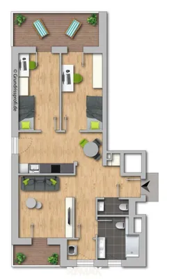3-Zimmer-Wohnung mieten in Krems an der Donau – 61,35 m², € 895 – Bild 13 von 14
