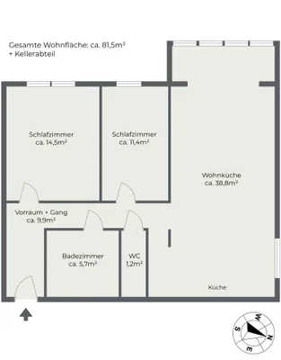 3-Zimmer-Wohnung kaufen in Scheibbs – 81,5 m², € 189.000 – Bild 13 von 13