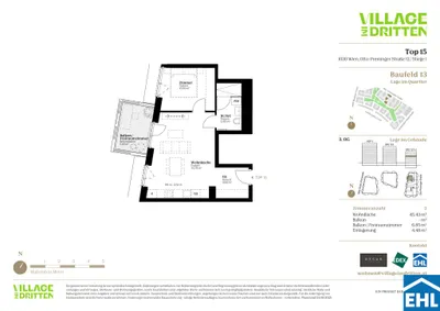 Immobilie kaufen in Wien – 45,43 m², € 328.000 – Bild 9 von 9