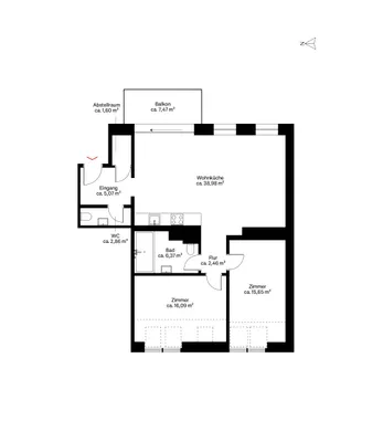 3-Zimmer-Wohnung kaufen in Wien – 91,07 m², € 750.000 – Bild 7 von 7