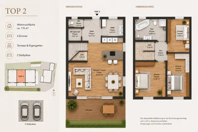Haus kaufen in Korneuburg – 115,11 m², € 489.000 – Bild 7 von 7