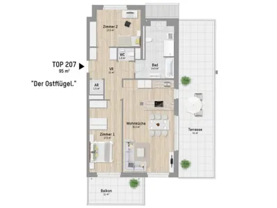 3-Zimmer-Wohnung kaufen in Wien – 94 m², € 699.900 – Bild 14 von 17