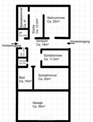 3-Zimmer-Haus kaufen in Mistelbach – 103 m², € 149.900 – Bild 22 von 22