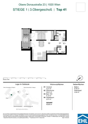 1-Zimmer-Wohnung kaufen in Wien – 45,85 m², € 481.000 – Bild 38 von 38