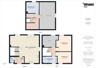 4-Zimmer-Haus kaufen in Baden – 90 m², € 360.000 – Bild 29 von 29