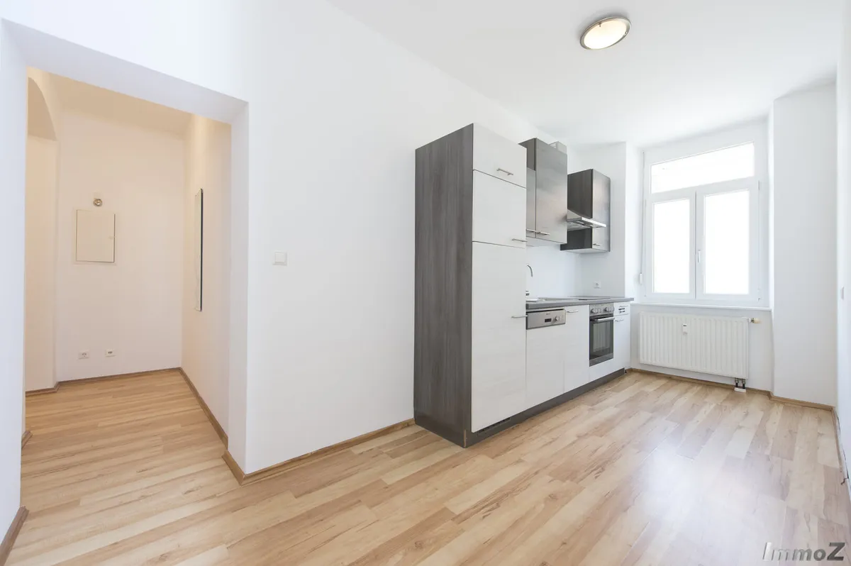 Moderne 2-Zimmer-Mietwohnung in Graz mit Einbauküche, Grünlage, Top-Anbindung. – pohled 3