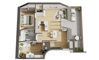 3-Zimmer-Wohnung kaufen in Sankt Pölten Land – 82 m², € 599.000 – Bild 1 von 9