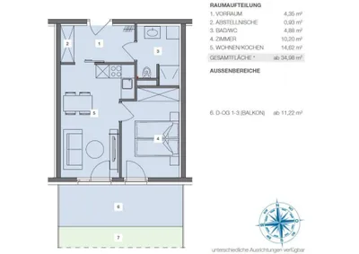 Immobilie kaufen in Graz – 34,95 m², € 155.000 – Bild 8 von 9