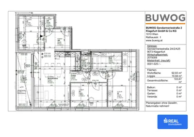 4-Zimmer-Wohnung kaufen in Klagenfurt – 92,83 m², € 544.900 – Bild 12 von 13