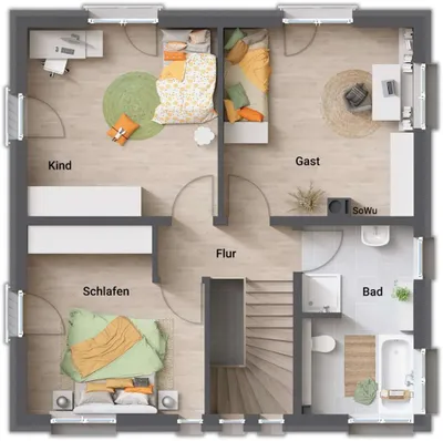 4-Zimmer-Haus kaufen in Baden – 126 m², € 798.000 – Bild 4 von 6