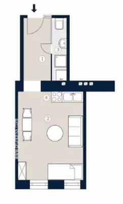 1-Zimmer-Wohnung kaufen in Wien – 261 m², € 129.000 – Bild 5 von 5