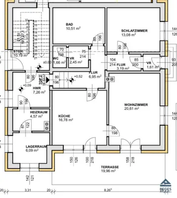 2-Zimmer-Wohnung mieten in Salzburg-Umgebung – 76,84 m², € 1.460 – Bild 6 von 6