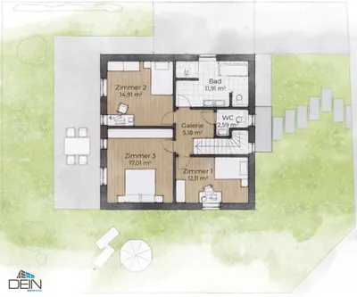 4-Zimmer-Haus kaufen in Mödling – 132 m², € 649.000 – Bild 23 von 23
