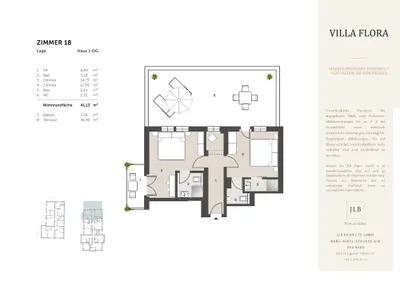 2-Zimmer-Wohnung kaufen in Villach Land – 41,04 m², € 251.040 – Bild 6 von 23