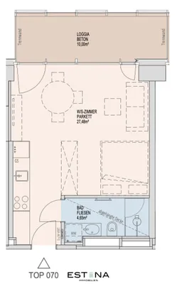 1-Zimmer-Wohnung mieten in Wien – 32,1 m², € 1.100 – Bild 18 von 18