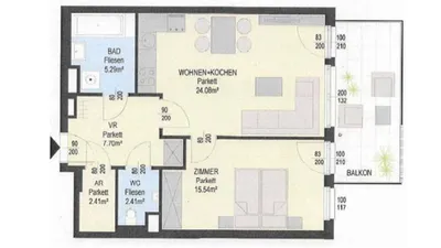 2-Zimmer-Wohnung mieten in Wien – 57 m², € 1.350 – Bild 12 von 20