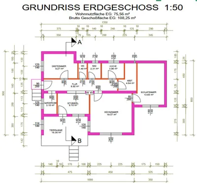 4-Zimmer-Haus kaufen in Tulln – 80,06 m², € 239.000 – Bild 28 von 30