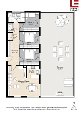 4-Zimmer-Wohnung kaufen in Klagenfurt – 95,69 m², € 498.000 – Bild 12 von 12