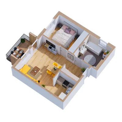 2-Zimmer-Wohnung mieten in Linz Land – 50 m², € 999 – Bild 13 von 14