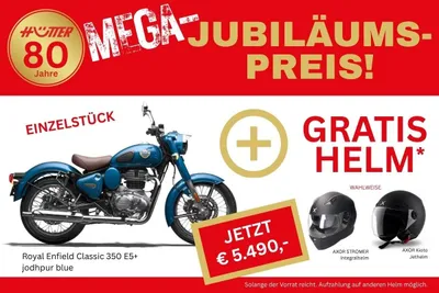 Royal Enfield Classic 350 MEGA-JUBILÄUMS-PREIS! / jodhpur blue