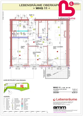 3-Zimmer-Wohnung mieten in Rohrbach – 81,11 m², € 756 – Bild 7 von 7