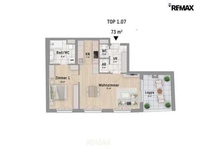 2-Zimmer-Wohnung kaufen in Wien – 72,61 m², € 419.900 – Bild 12 von 12