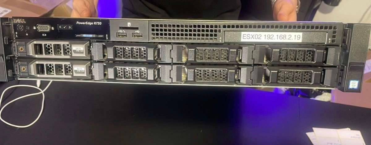 Dell PowerEdge R730 Server - Xeon CPU, 64GB RAM + 2x 4TB HDD
