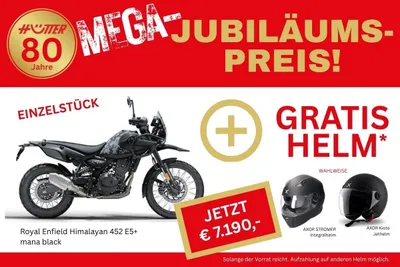 Royal Enfield Himalayan 450 MEGA-JUBILÄUMS-PREIS! / mana black