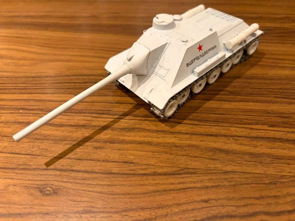 CHAR SU 100 URSS Armée Egyptienne couleur Sable SOLIDO - Collection