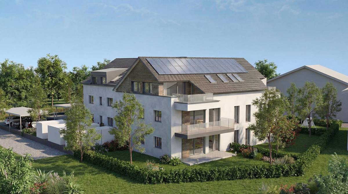516TWO - Neubau Wohnungen Obertrum Seenähe, 20 Minuten nach Salzburg - Ansicht 3