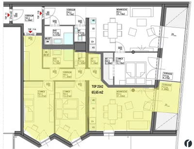 3-Zimmer-Wohnung kaufen in Tulln – 65,65 m², € 399.000 – Bild 13 von 20