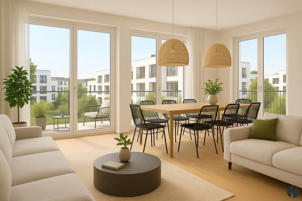 3 Zimmer Wohnung mit Terrasse - Ansicht 2